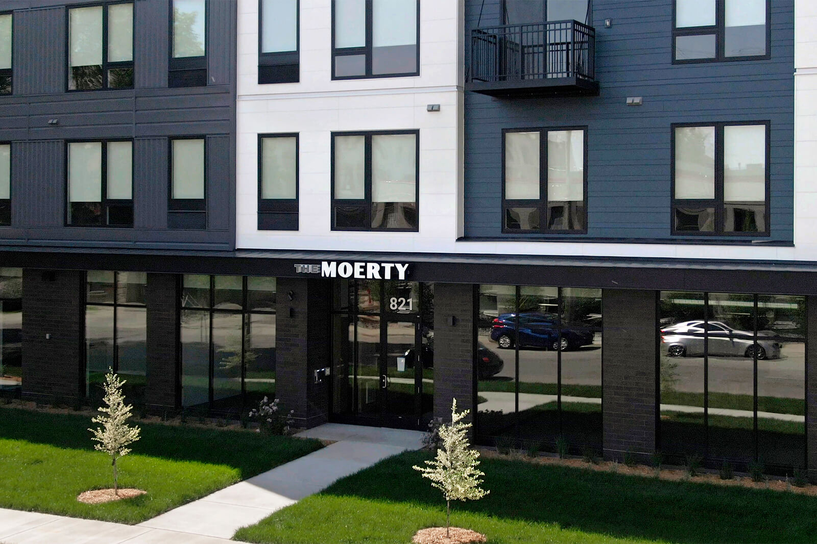 Welcome to The Moerty - Building Entrance